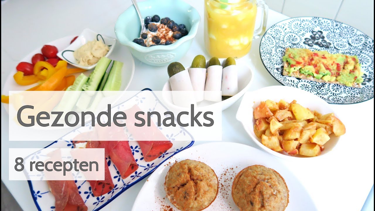 gezonde lekkere snacks
