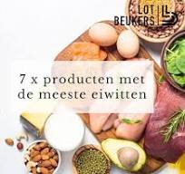 voeding met meeste eiwitten